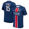 Officiële Voetbalshirt Paris Saint-Germain Danilo Pereira 15 Thuis 2024-25 - Heren